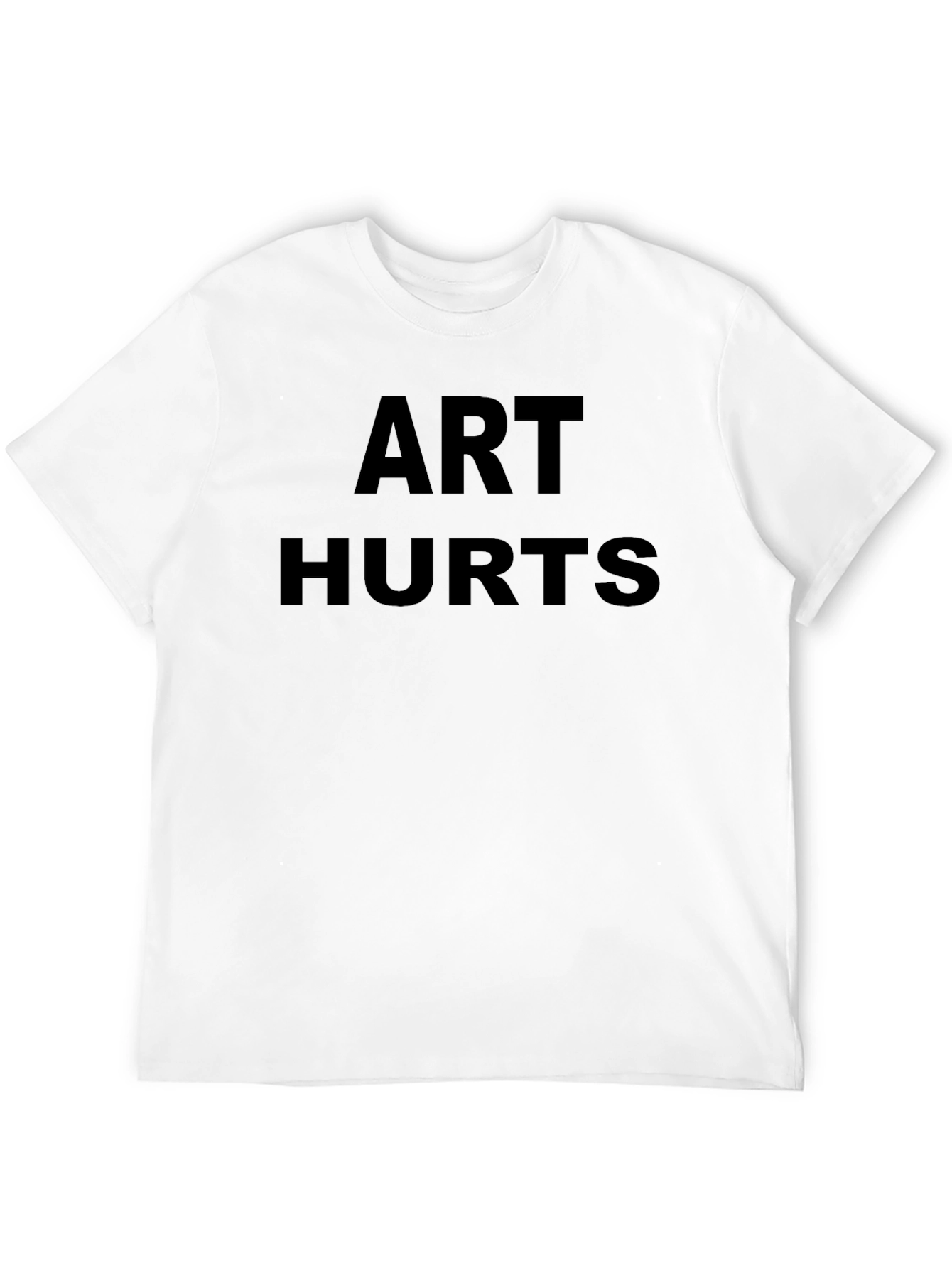 Art Hurts Black Graphic Tee