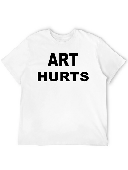 Art Hurts Black Graphic Tee