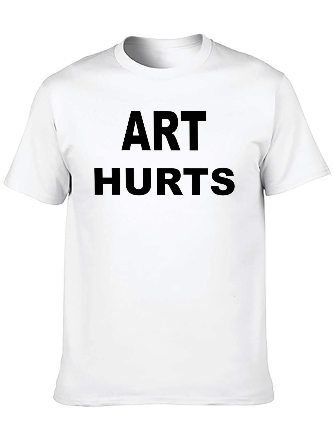 Art Hurts Black Graphic Tee