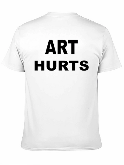 Art Hurts Black Graphic Tee