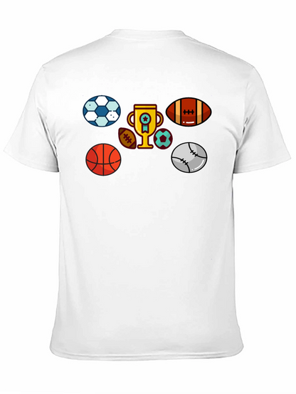 Sports Theme Graphic Tee