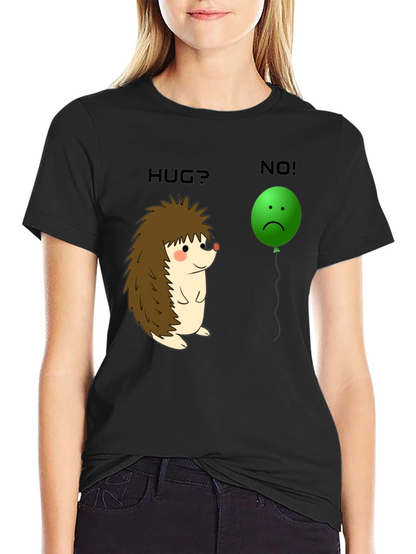 Hedgehog Hug? No! Graphic Tee