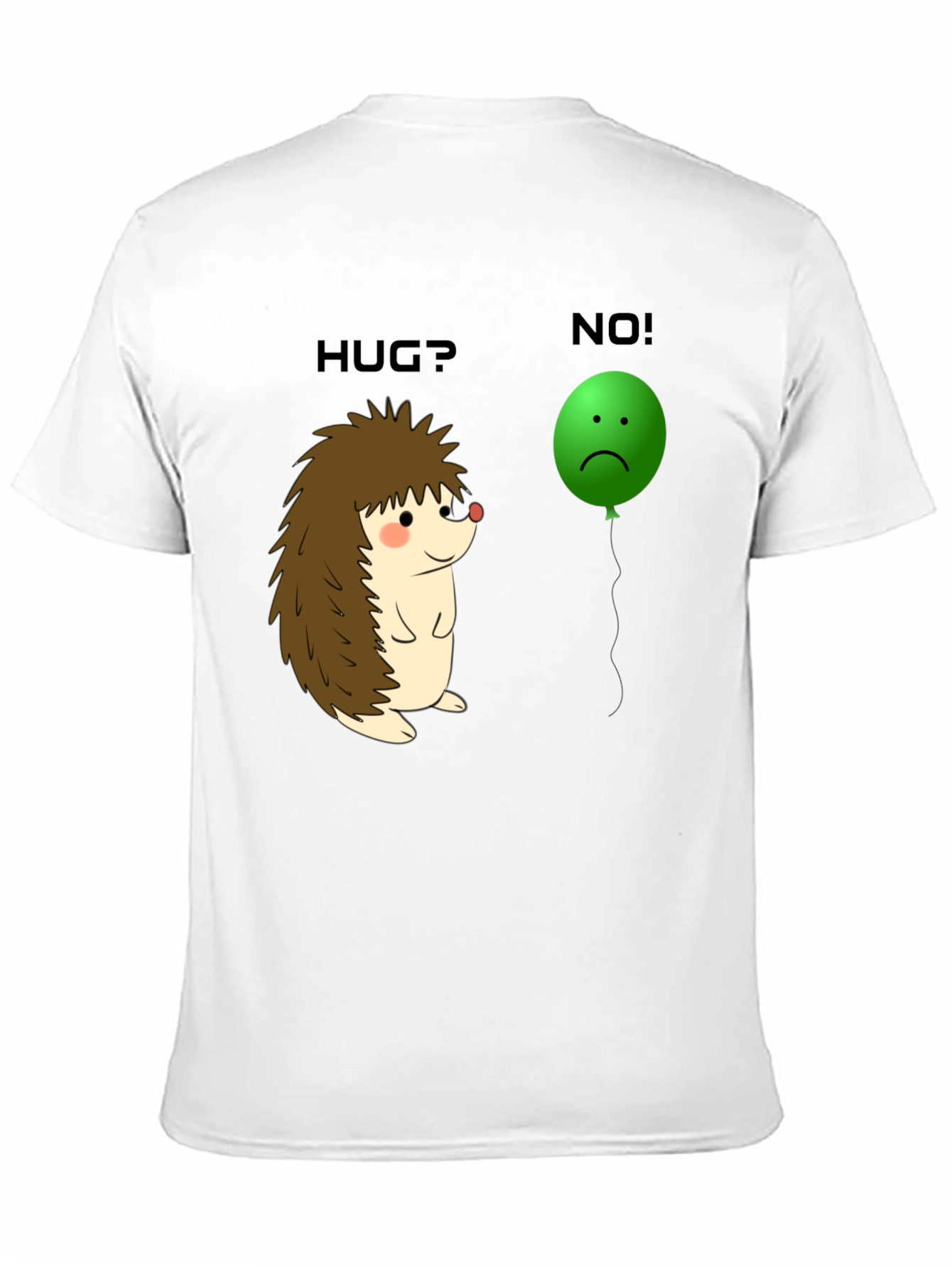Hedgehog Hug? No! Graphic Tee