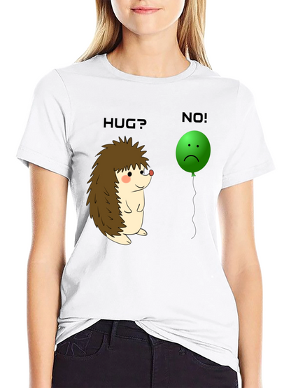 Hedgehog Hug? No! Graphic Tee