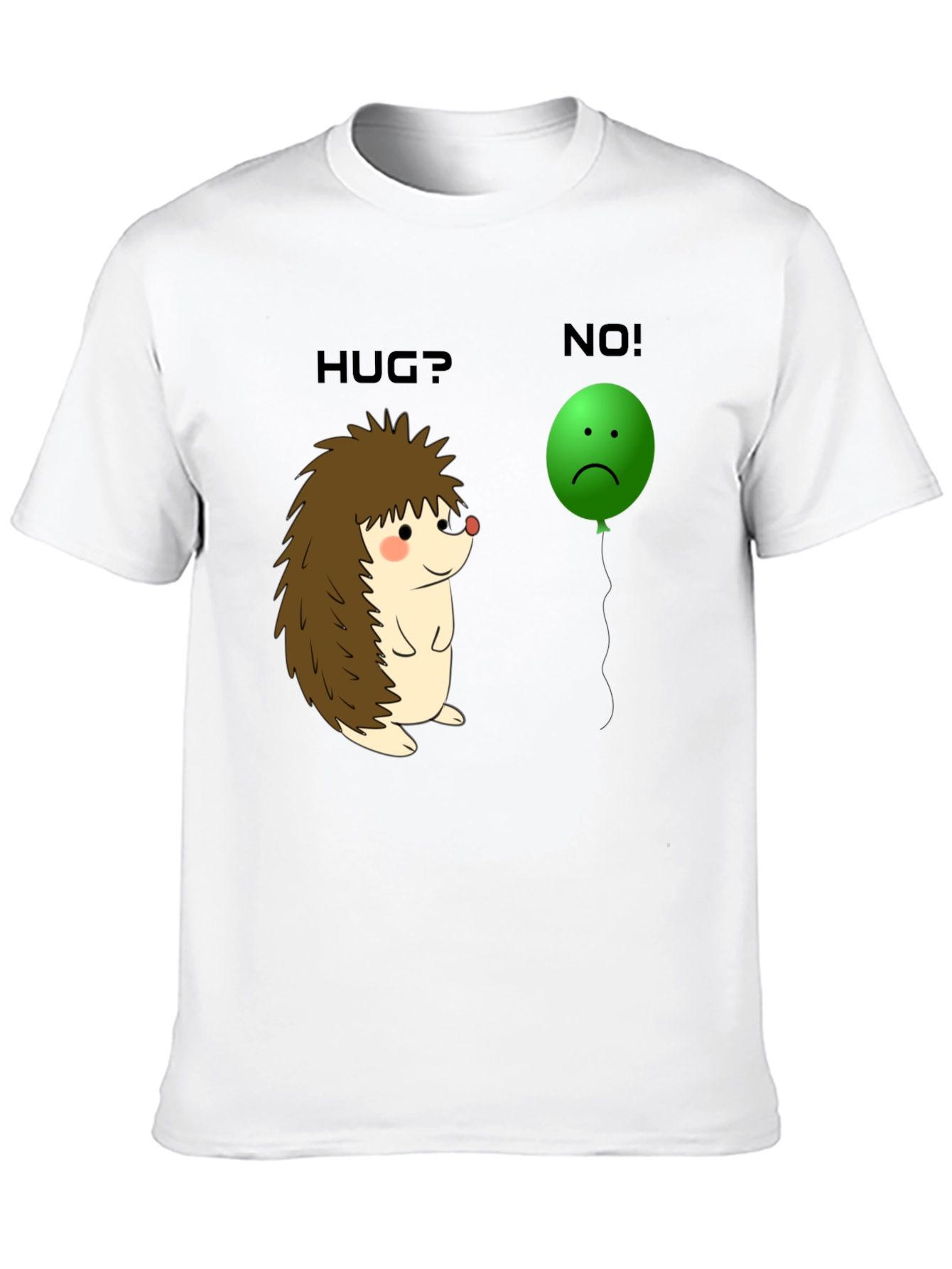 Hedgehog Hug? No! Graphic Tee