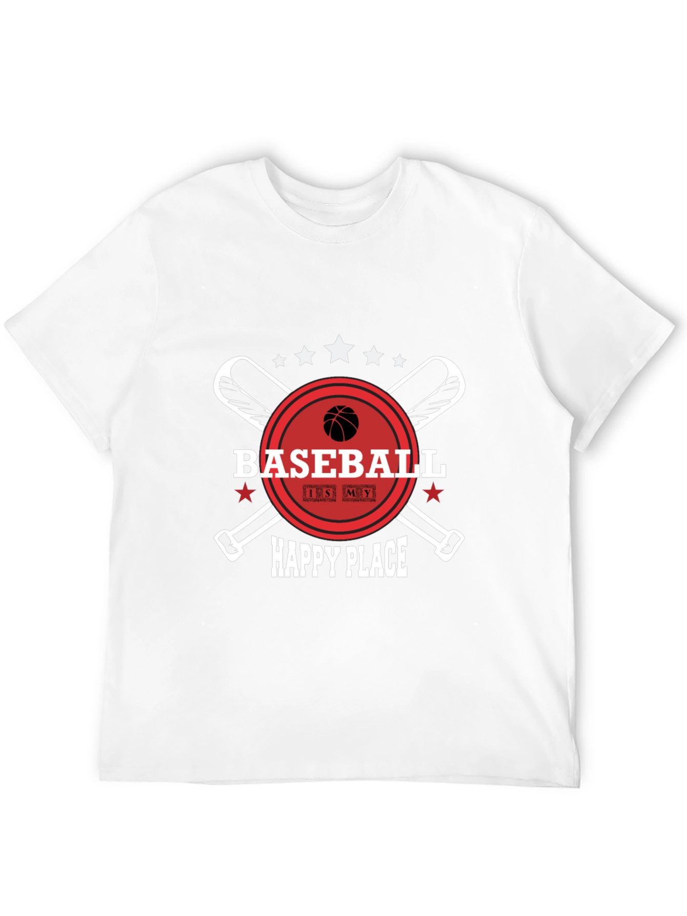 Baseball is My Happy Place T-Shirt
