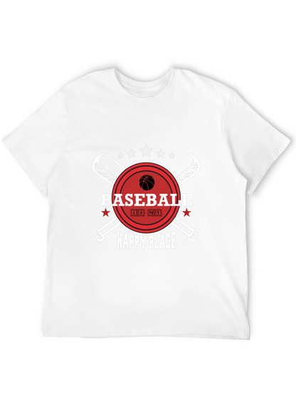 Baseball is My Happy Place T-Shirt
