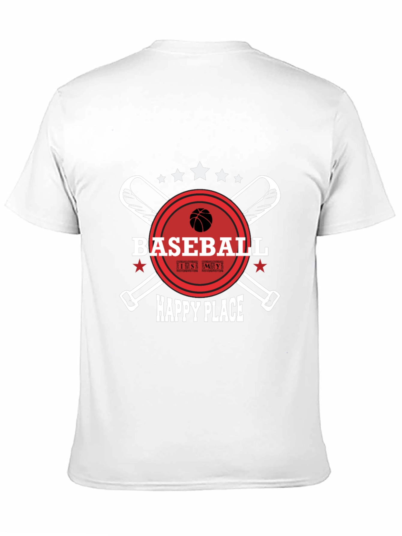 Baseball is My Happy Place T-Shirt