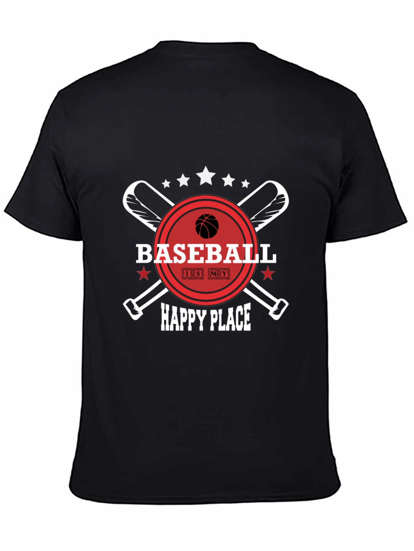 Baseball is My Happy Place T-Shirt