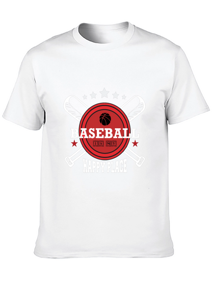 Baseball is My Happy Place T-Shirt