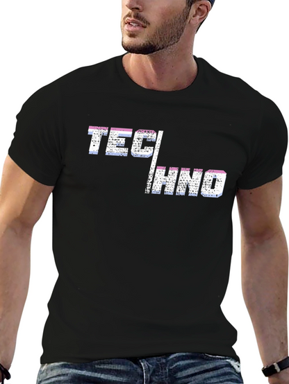 Techno Music Graphic Tee