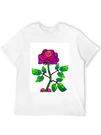 Rose Peace T-Shirt - Unique Graphic Tee