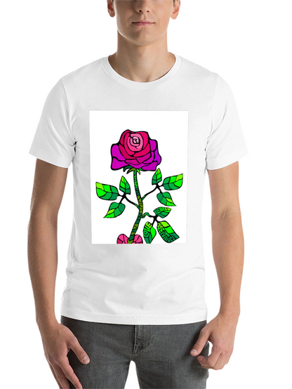 Rose Peace T-Shirt - Unique Graphic Tee