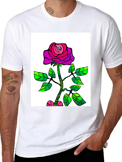 Rose Peace T-Shirt - Unique Graphic Tee