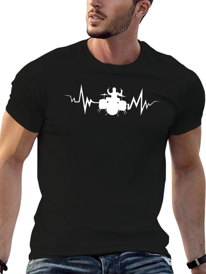 Drumbeat Heartbeat Black T-Shirt