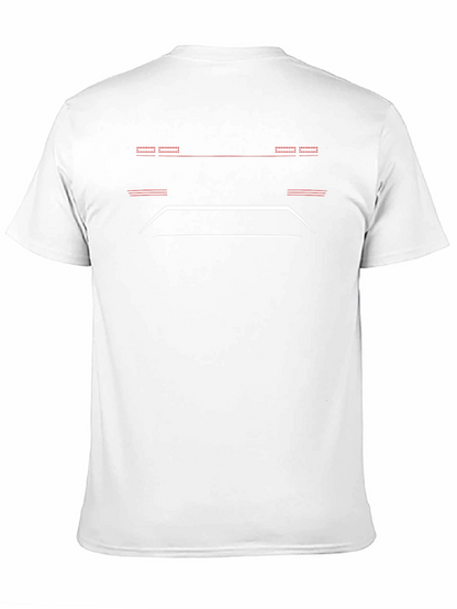 Retro Car Graphic Tee - Black Cotton Blend