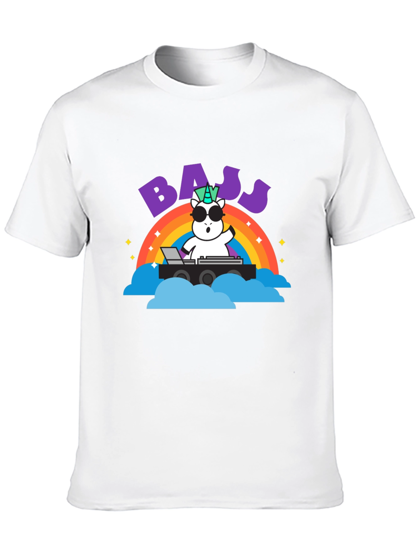 Unicorn DJ Bass T-Shirt