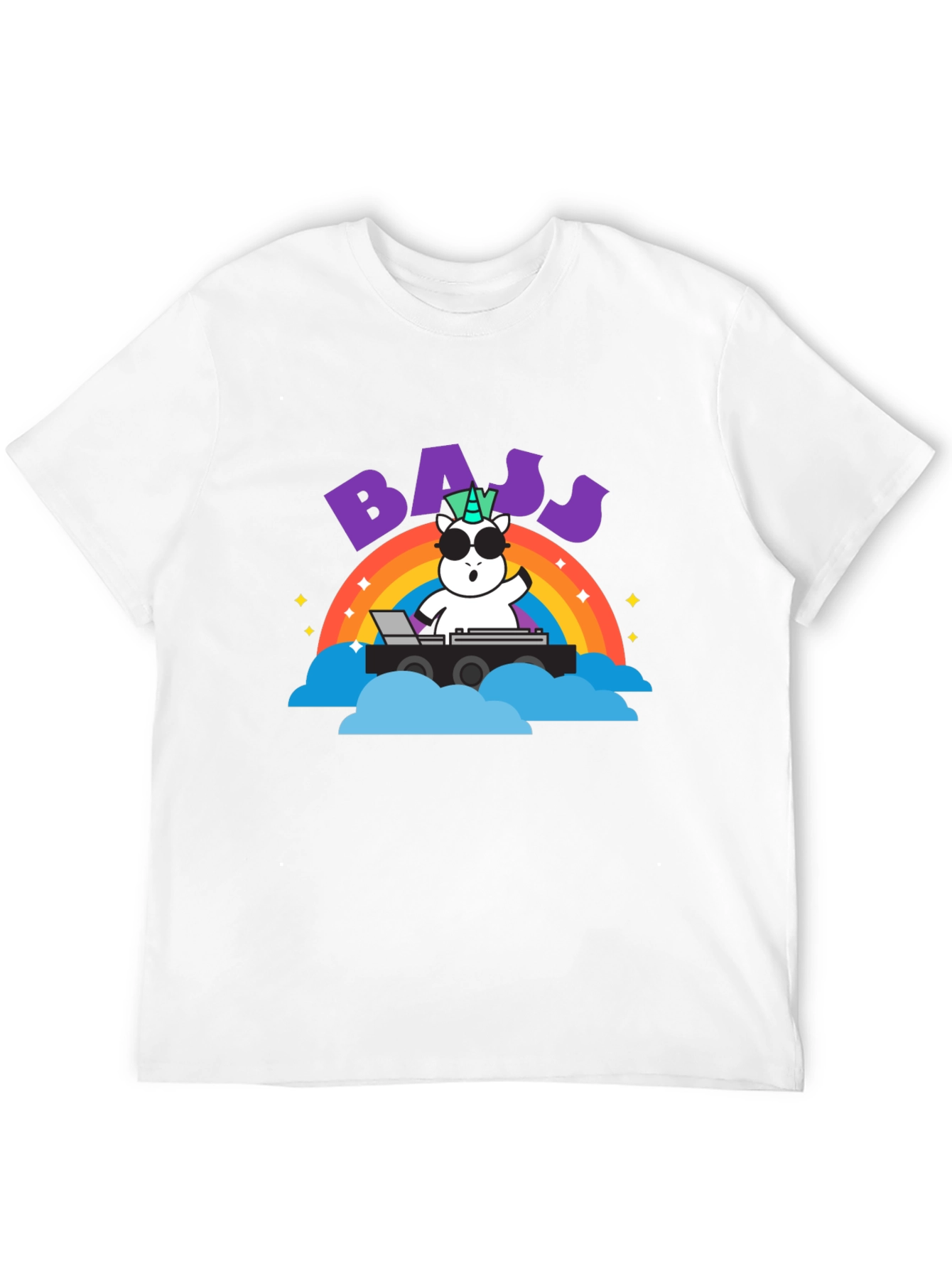 Unicorn DJ Bass T-Shirt