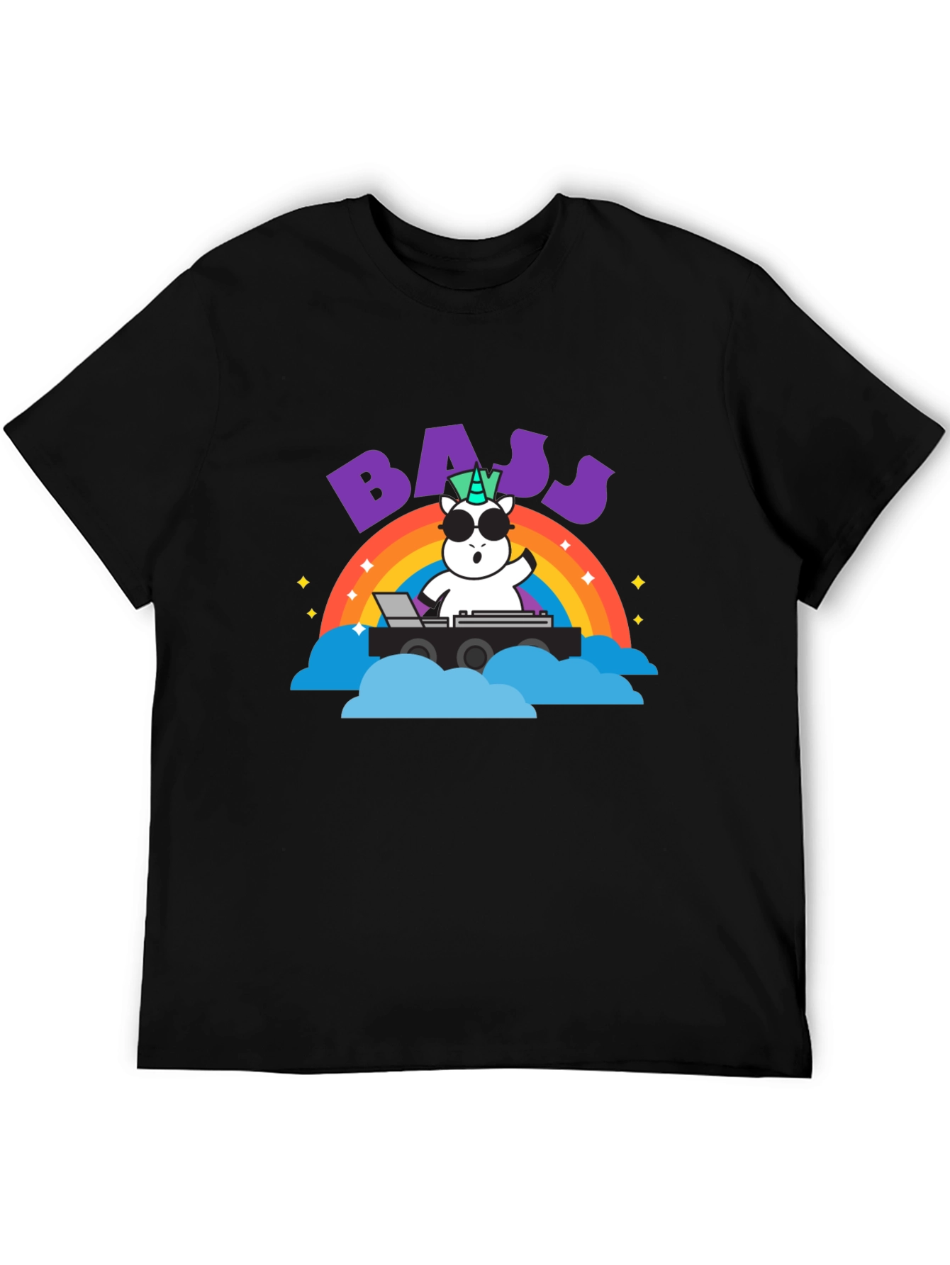 Unicorn DJ Bass T-Shirt