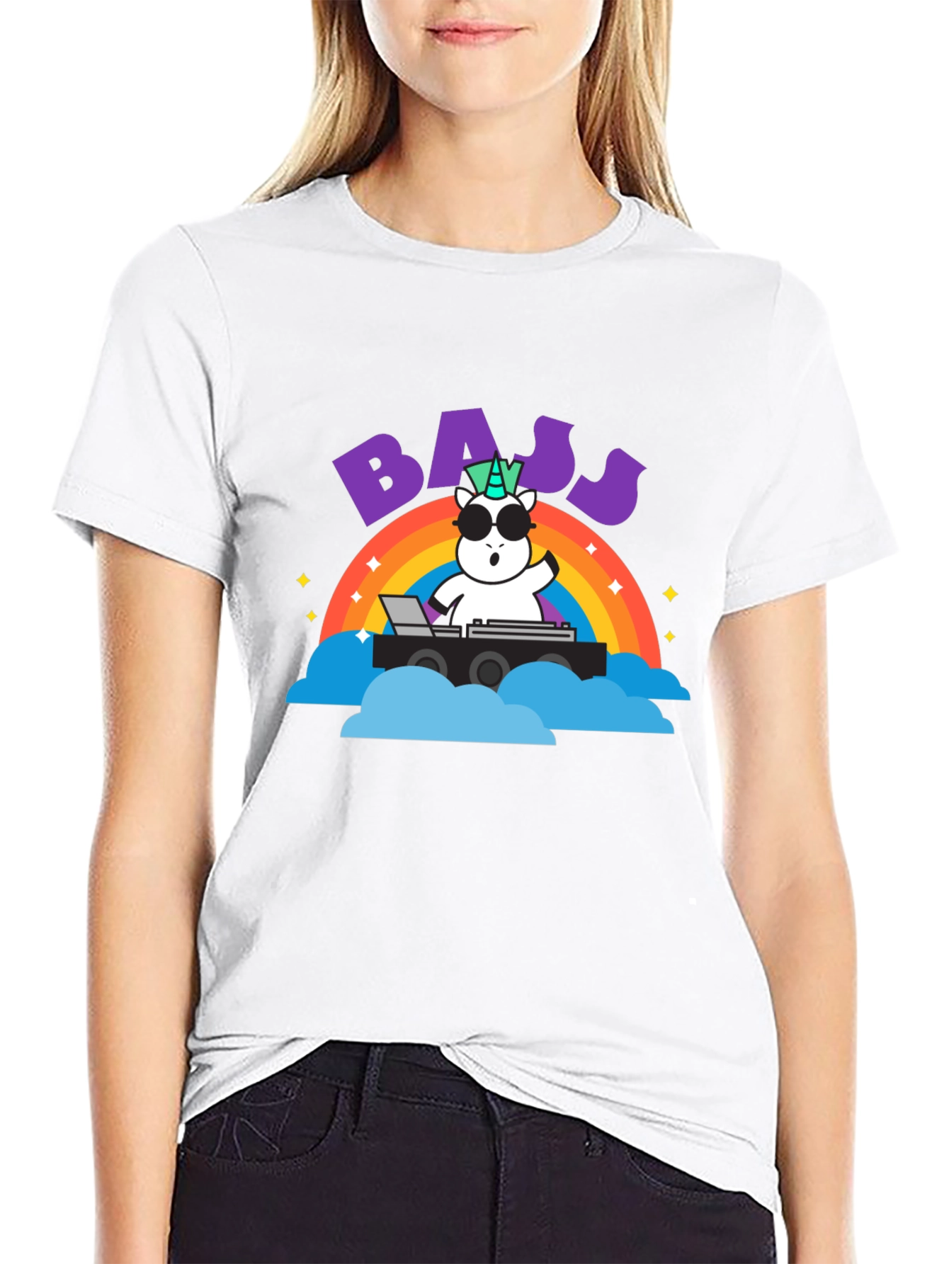 Unicorn DJ Bass T-Shirt