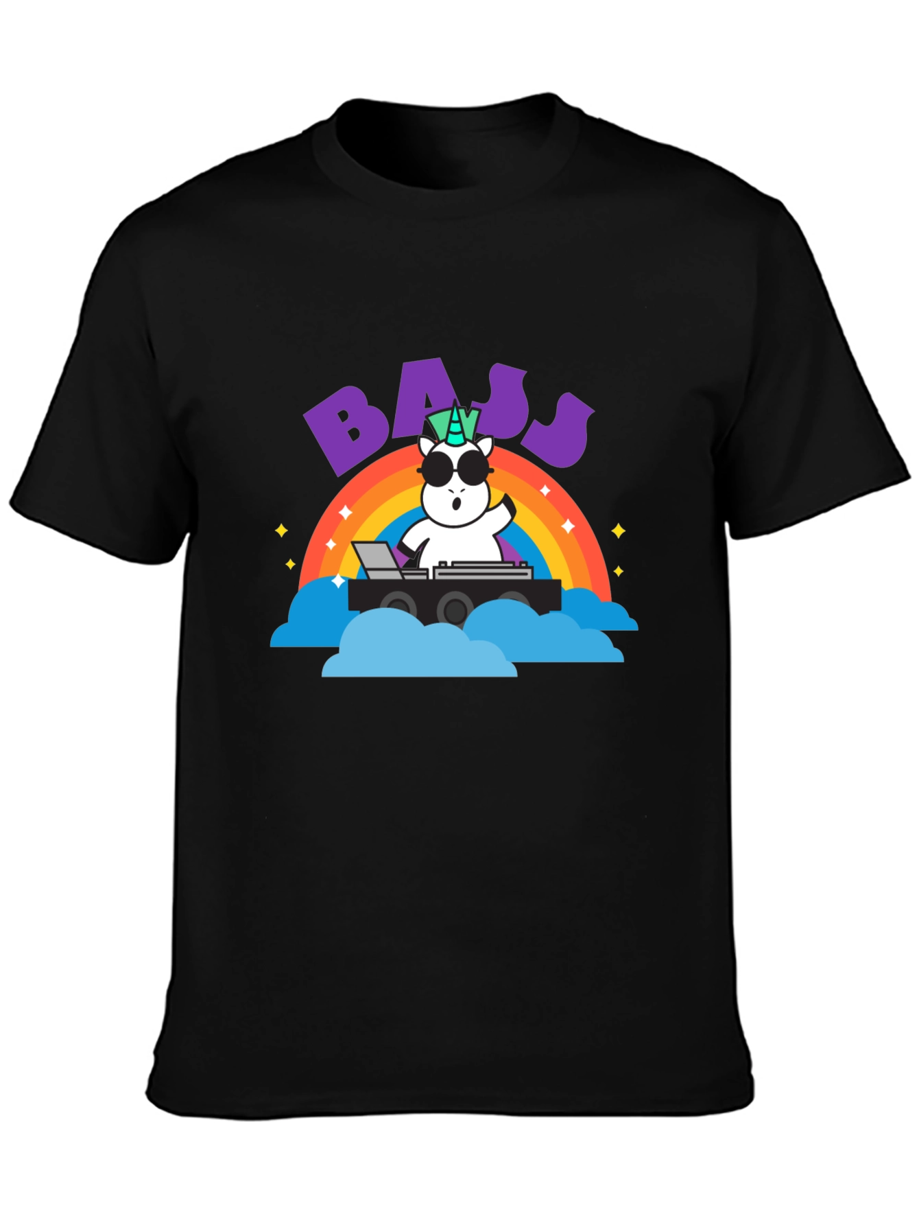 Unicorn DJ Bass T-Shirt