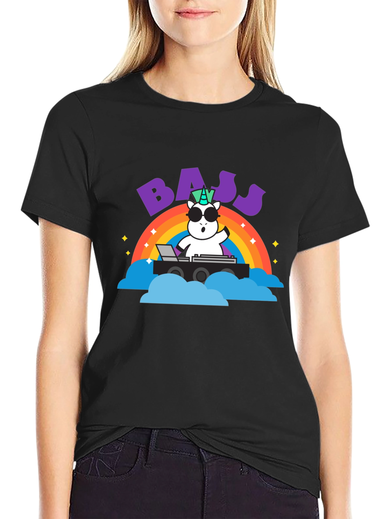 Unicorn DJ Bass T-Shirt