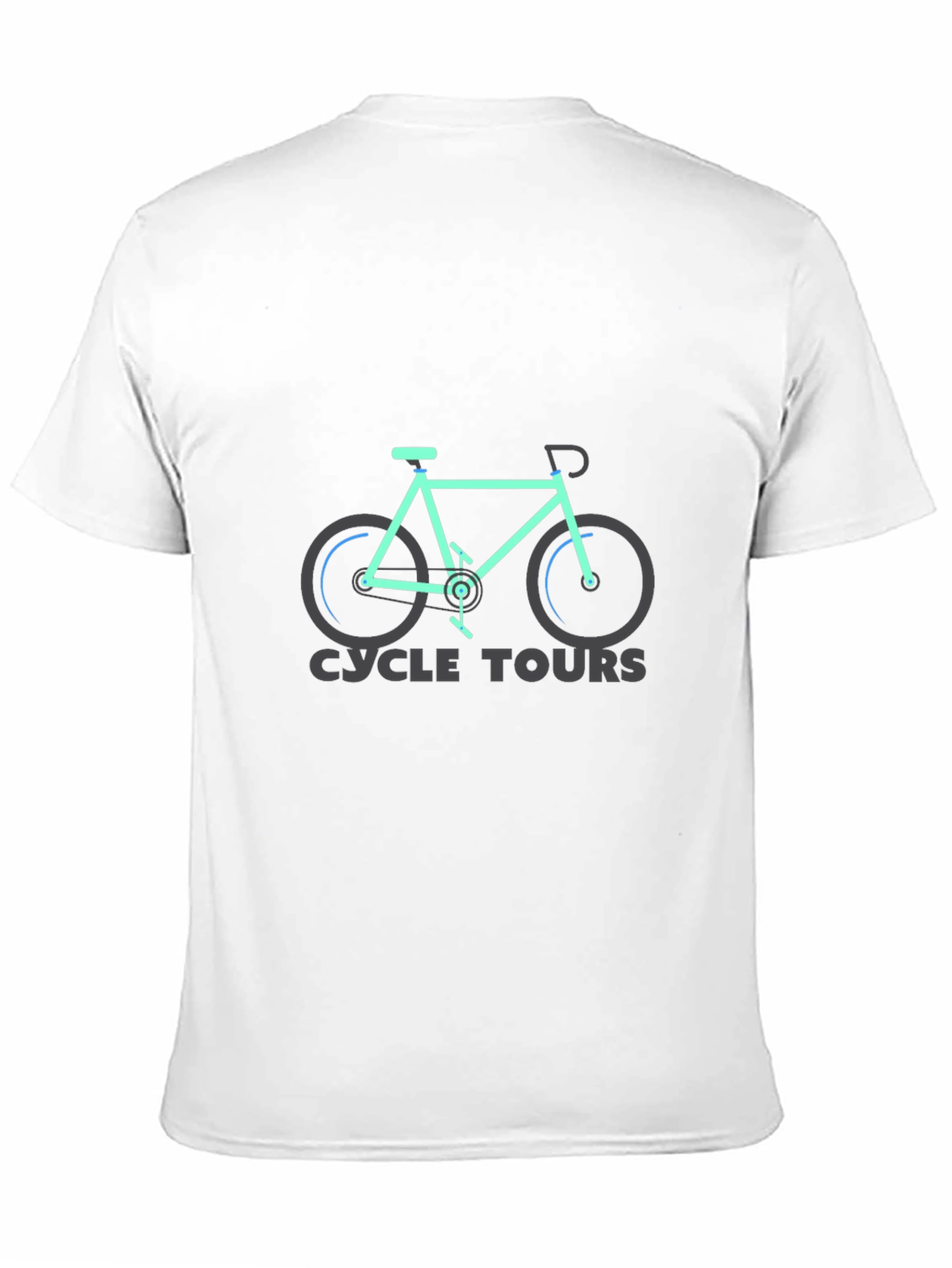 Cycle Tours Graphic Tee - Black