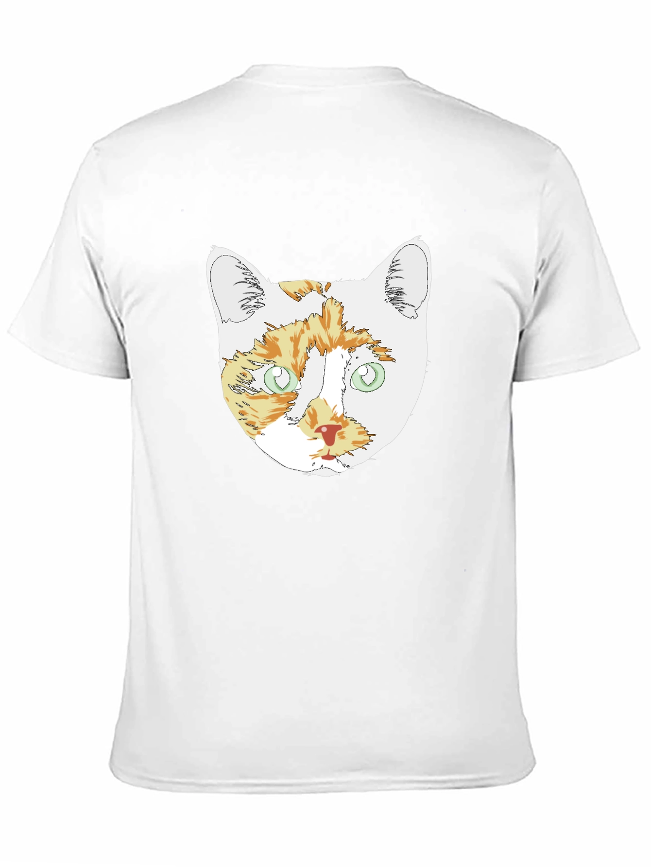Cat Head Graphic T-Shirt