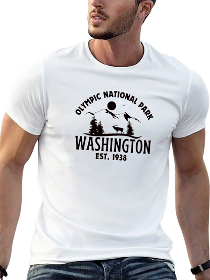 Olympic National Park Washington Est. 1938 T-Shirt