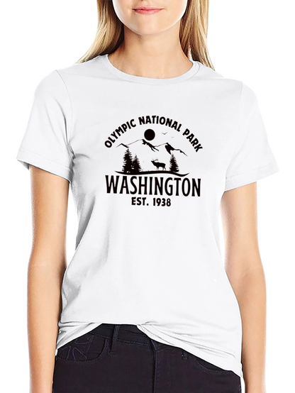 Olympic National Park Washington Est. 1938 T-Shirt