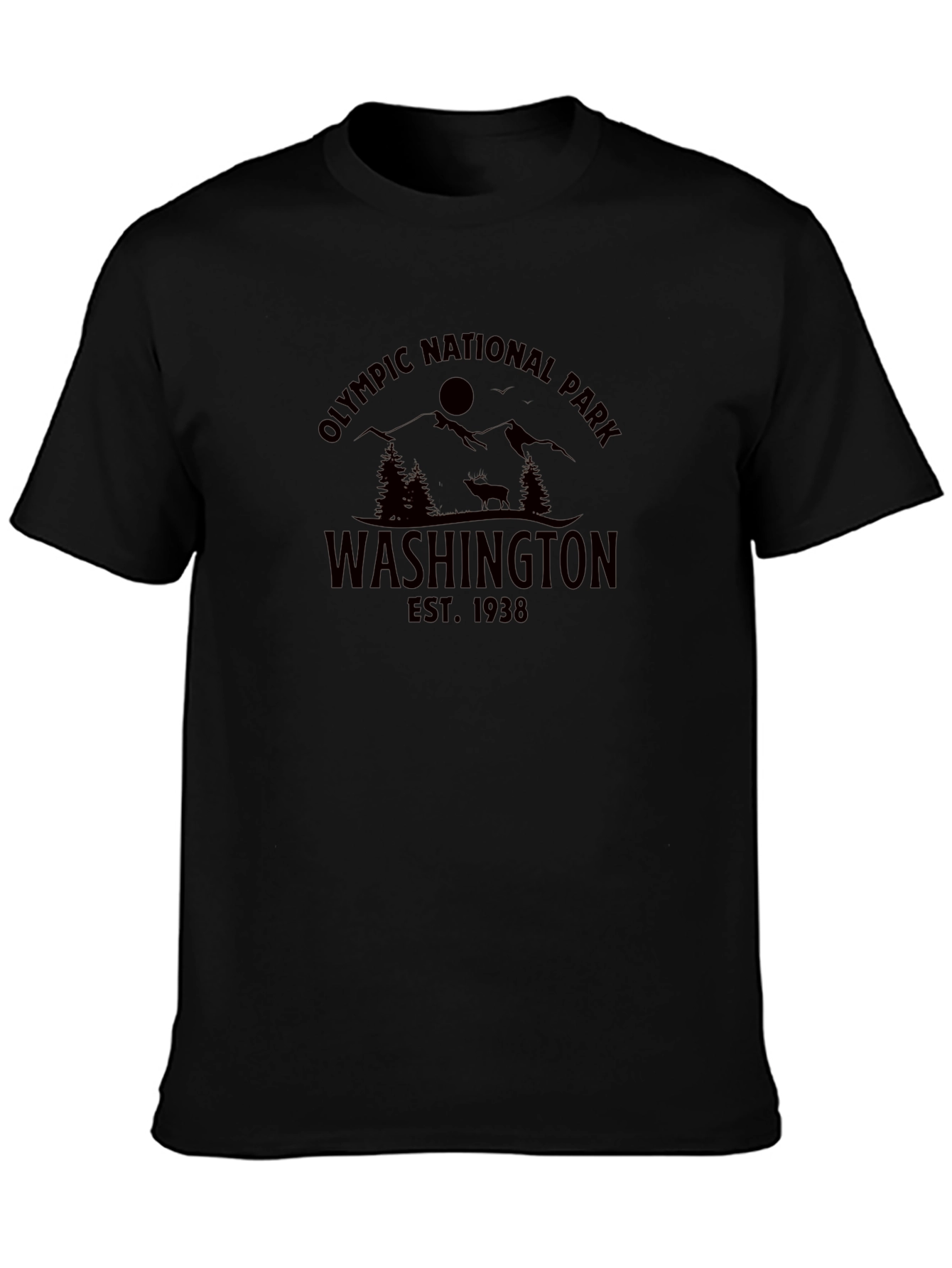 Olympic National Park Washington Est. 1938 T-Shirt