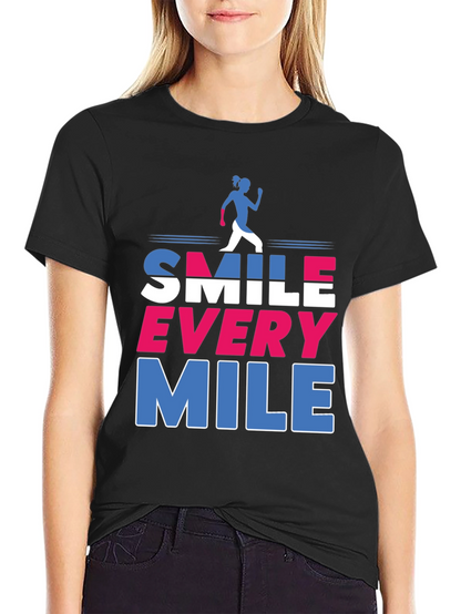 Smile Every Mile Running T-Shirt