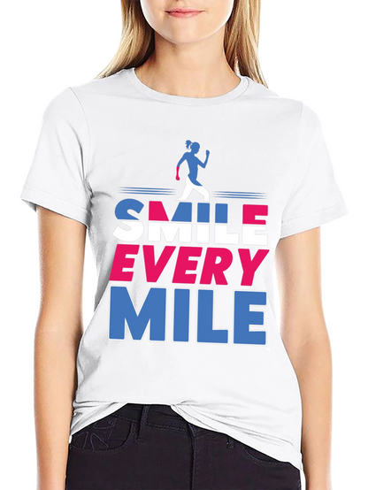 Smile Every Mile Running T-Shirt
