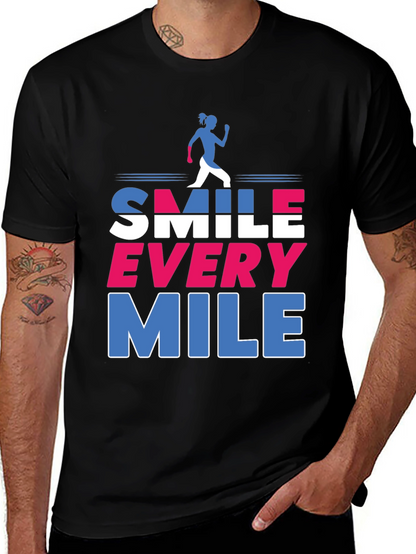 Smile Every Mile Running T-Shirt