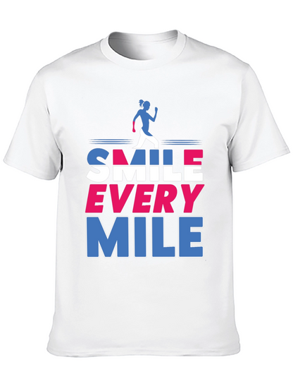 Smile Every Mile Running T-Shirt