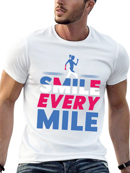 Smile Every Mile Running T-Shirt