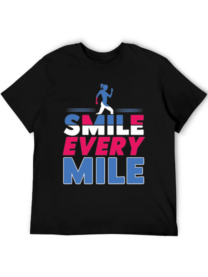 Smile Every Mile Running T-Shirt