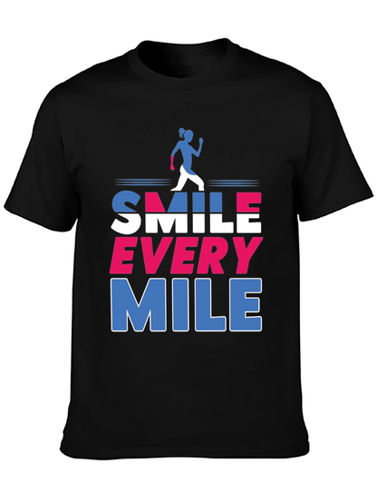 Smile Every Mile Running T-Shirt