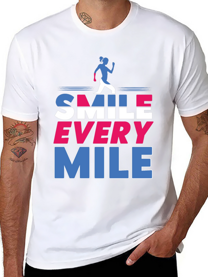 Smile Every Mile Running T-Shirt