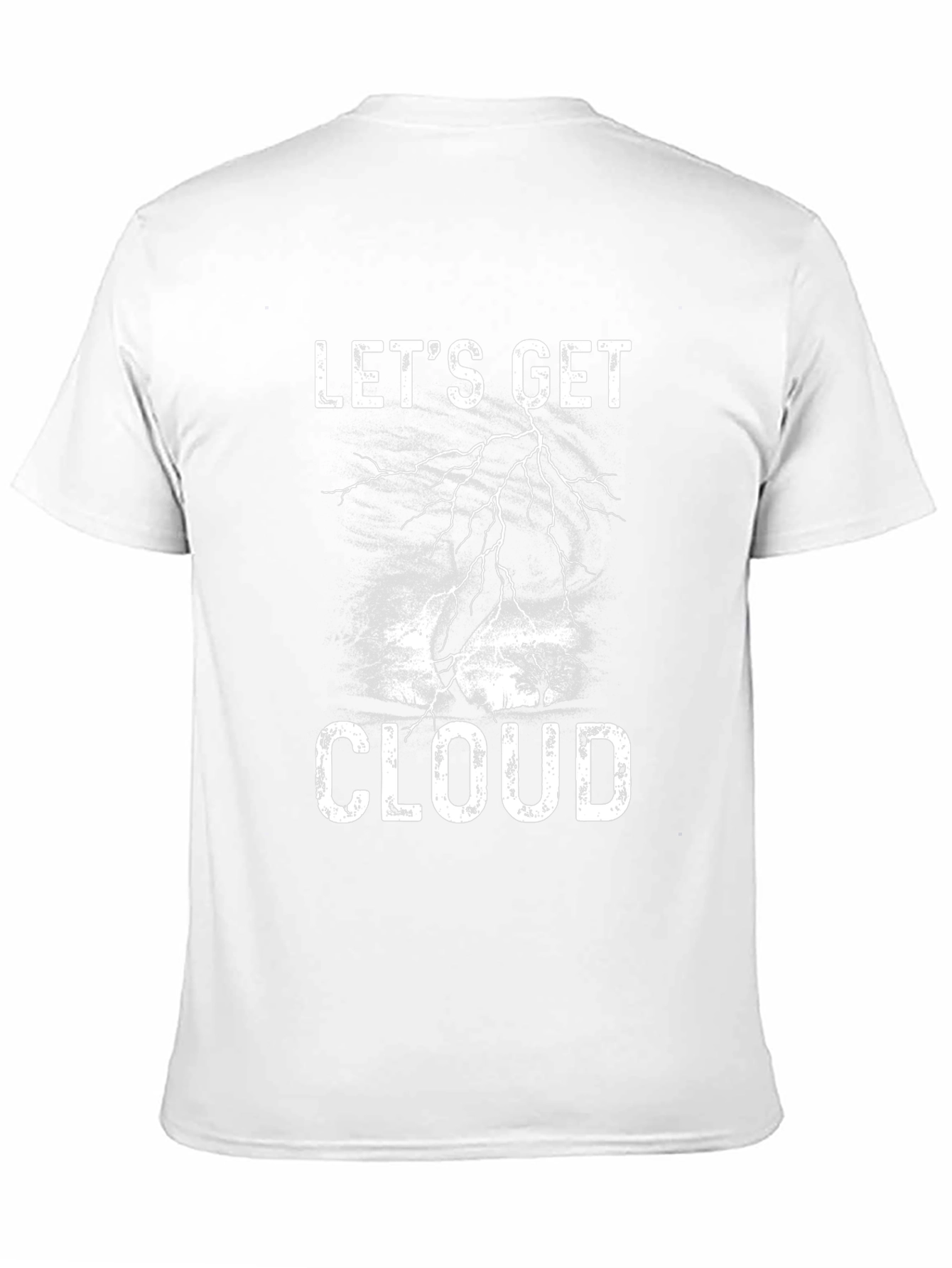 Lets Get Cloud T-Shirt Tornado Weather Graphic Tee