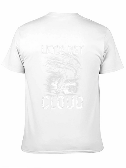 Lets Get Cloud T-Shirt Tornado Weather Graphic Tee