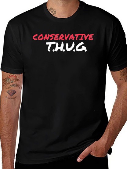 Conservative T.H.U.G. Graphic T-Shirt