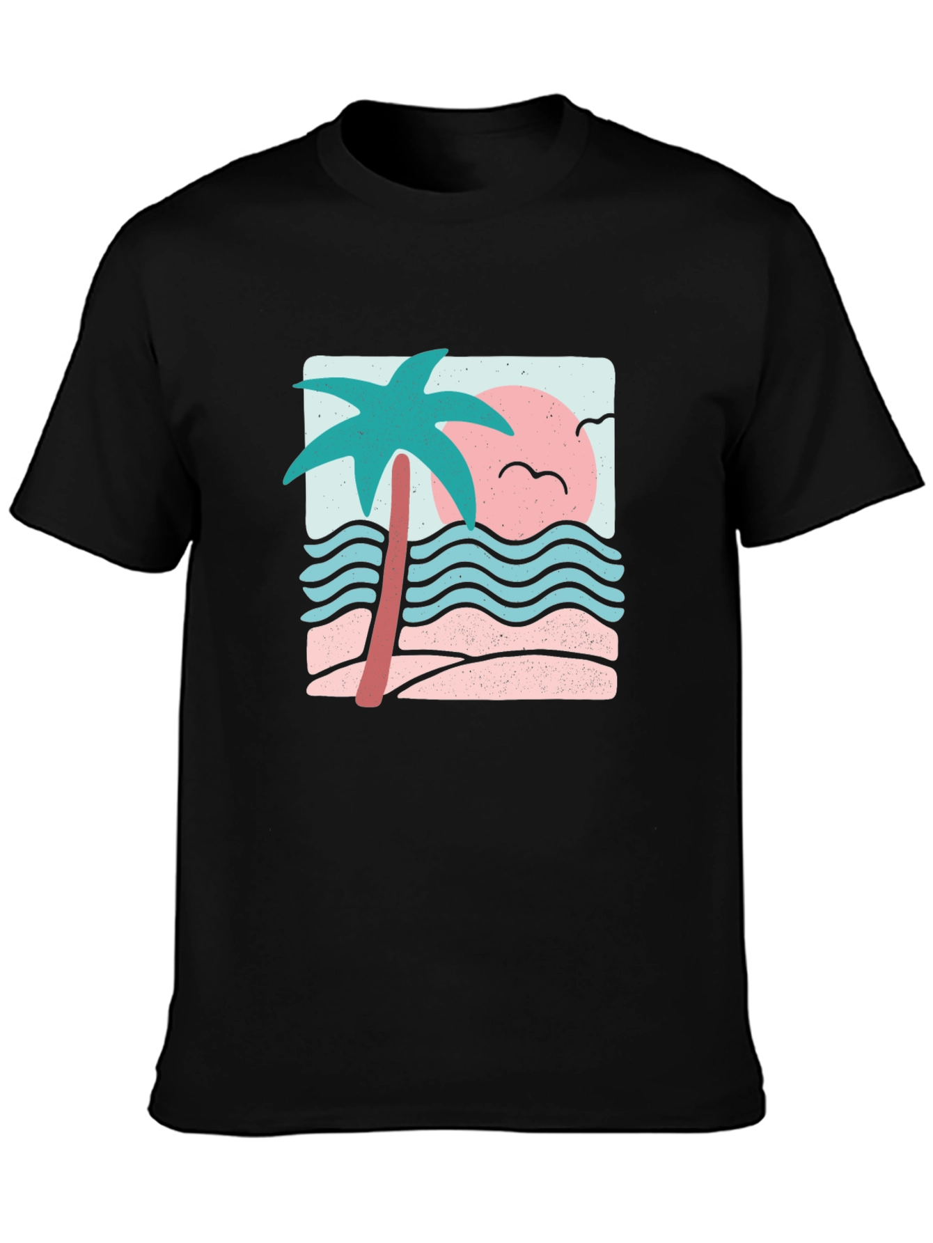 Retro Palm Tree Graphic Tee