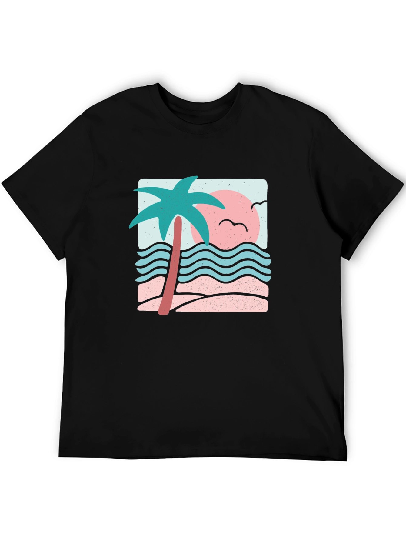 Retro Palm Tree Graphic Tee