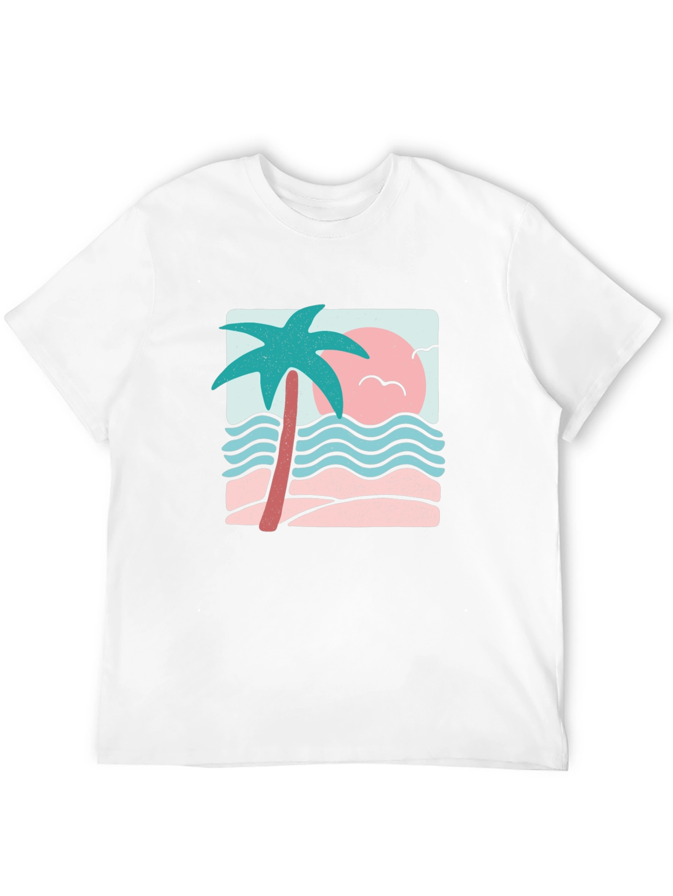Retro Palm Tree Graphic Tee