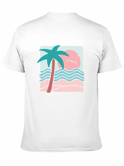 Retro Palm Tree Graphic Tee