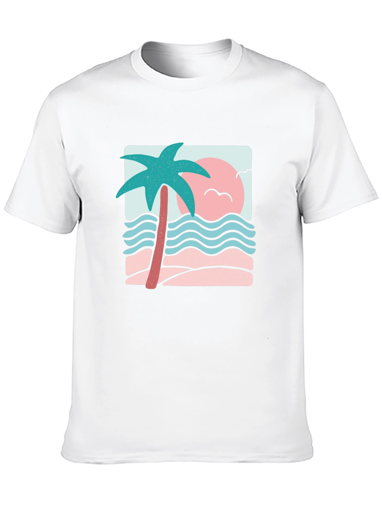 Retro Palm Tree Graphic Tee