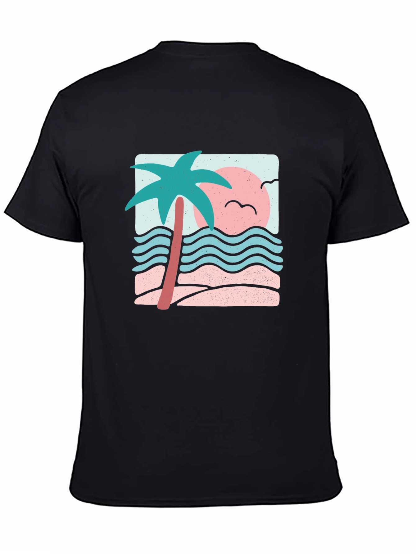 Retro Palm Tree Graphic Tee