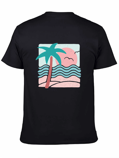 Retro Palm Tree Graphic Tee