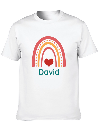 Personalized Rainbow Name T-Shirt